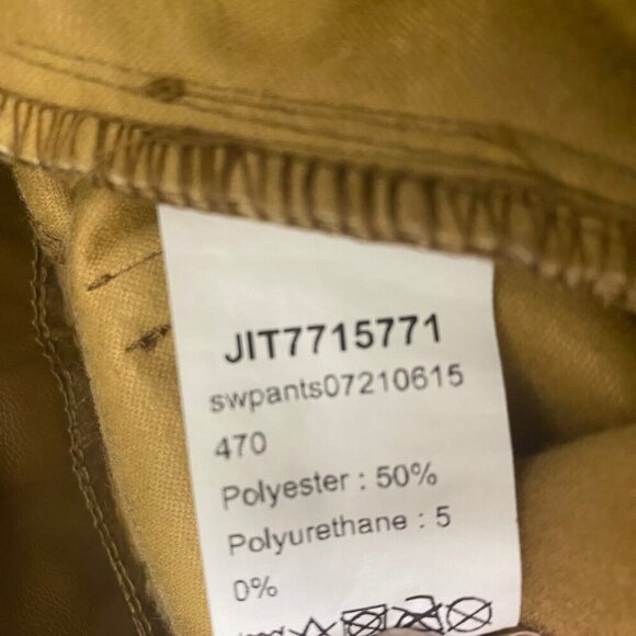 Shein Faux Leather Wide-Leg Pants – Caramel Brown (XS Petite) - Picture 5 of 5